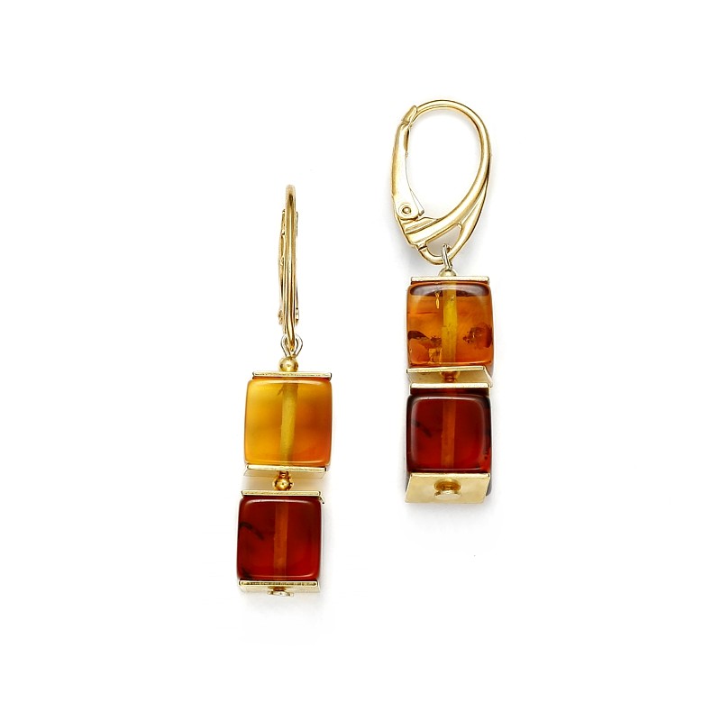 Earings amber 3