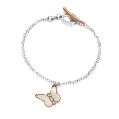Silver bracelet "Butterfly"