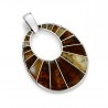 Amber pendant "Mosaic"