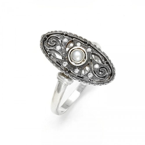 Silver ring "Mary"